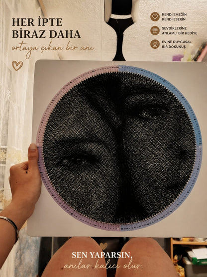 Dokuva  String Art – Kendin Yap Tablo Kiti